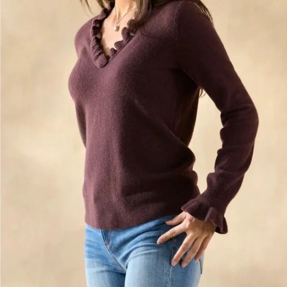 Sundance Sweaters - Sundance Giselle cashmere sweater chocolate brown